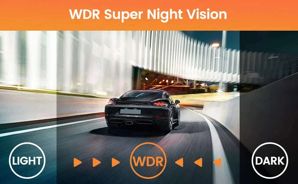 1080P USB Dash Camera with ADAS Alerts for Android Head Units