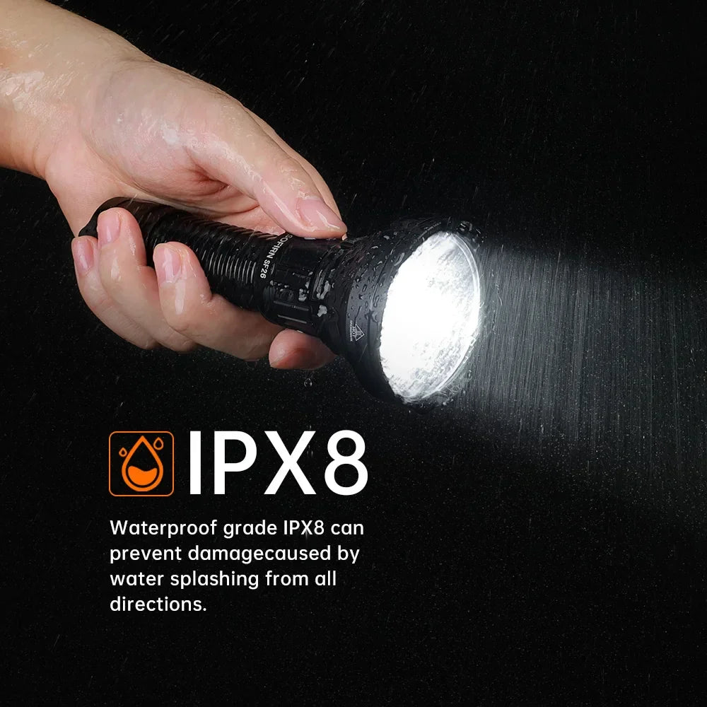Sofirn SF26 2000 Lumen Tactical Flashlight USB-C Rechargeable
