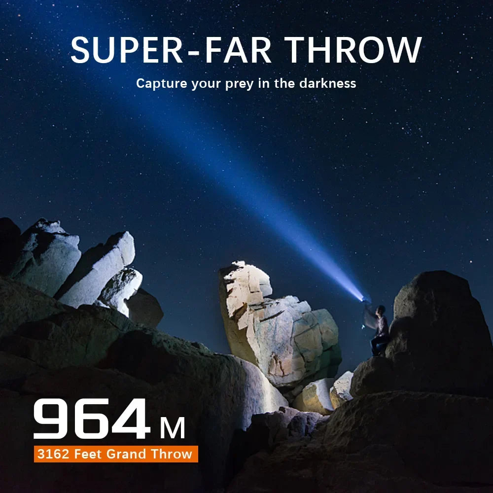 Sofirn SF26 2000 Lumen Tactical Flashlight USB-C Rechargeable