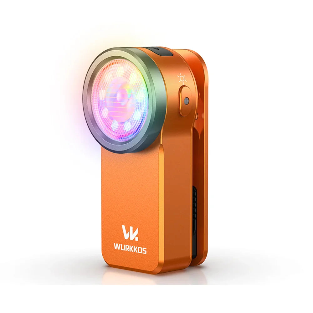 Wurkkos HD03 680LM USB-C Rechargeable Clip Flashlight with Magnet
