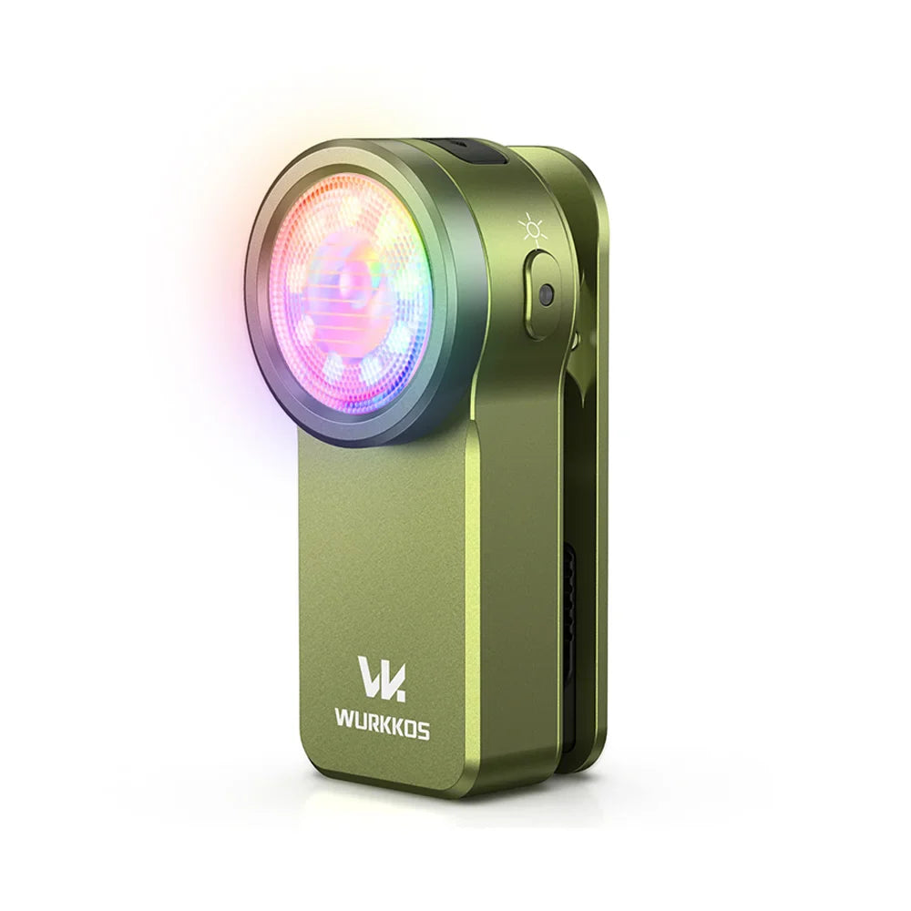 Wurkkos HD03 680LM USB-C Rechargeable Clip Flashlight with Magnet