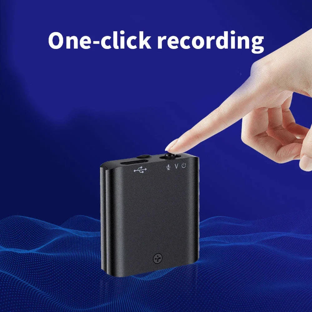 Mini Voice Activated Recorder Q63 USB Audio Recorder 18h Recording