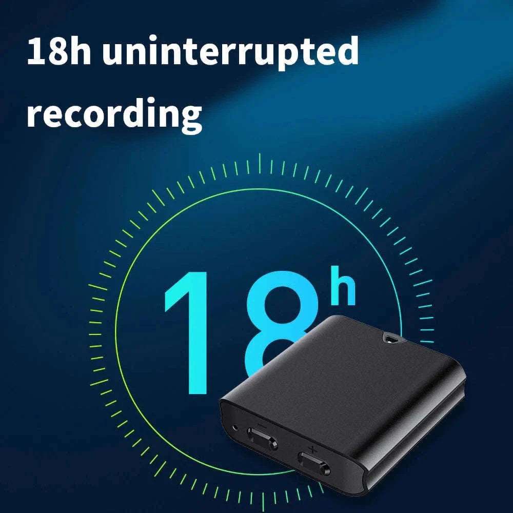 Mini Voice Activated Recorder Q63 USB Audio Recorder 18h Recording