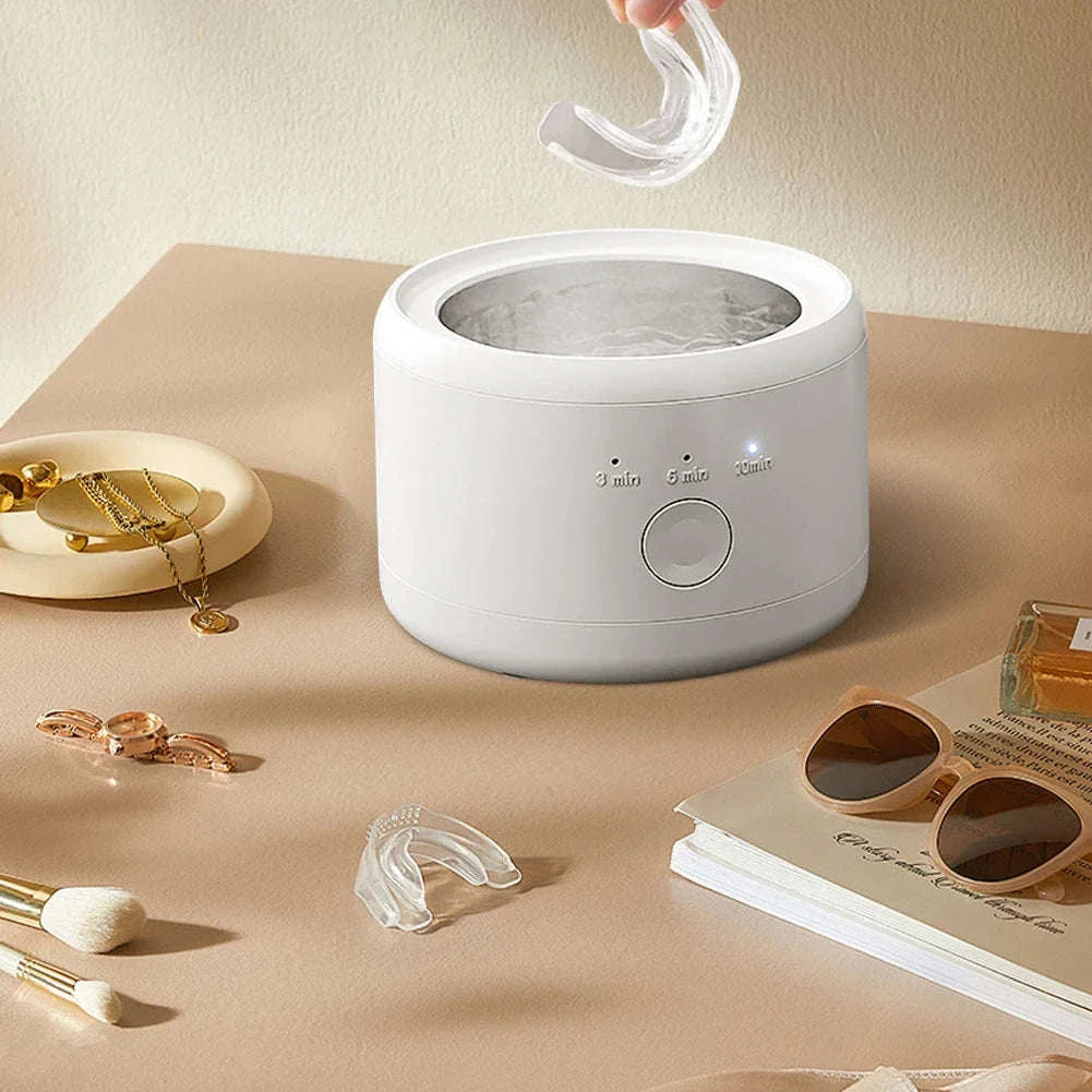 Ultrasonic Cleaner for Jewelry, Glasses & Dentures USB Rechargeable